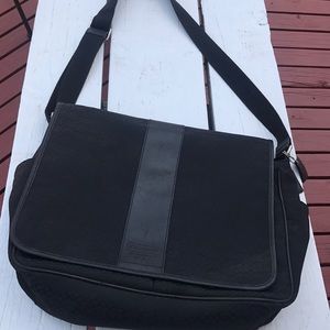 Coach brief case/over the shoulder lap top purse